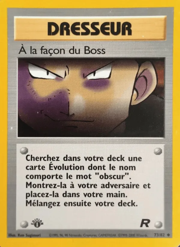 À la façon du Boss · Team Rocket 73/82