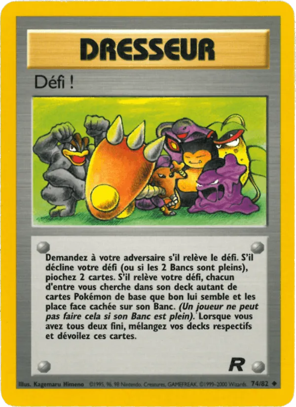 Défi ! · Team Rocket 74/82