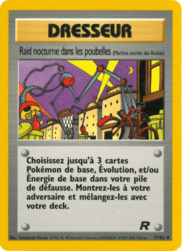 Raid nocturne dans les poubelles · Team Rocket 77/82