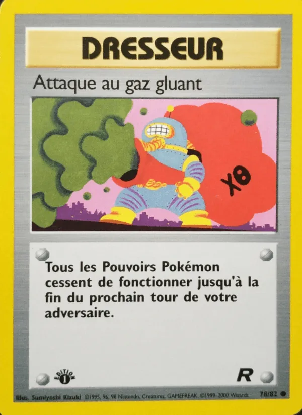 Attaque au gaz gluant · Team Rocket 78/82