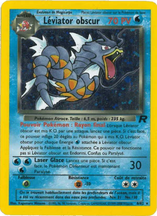 Léviator obscur · Team Rocket 8/82