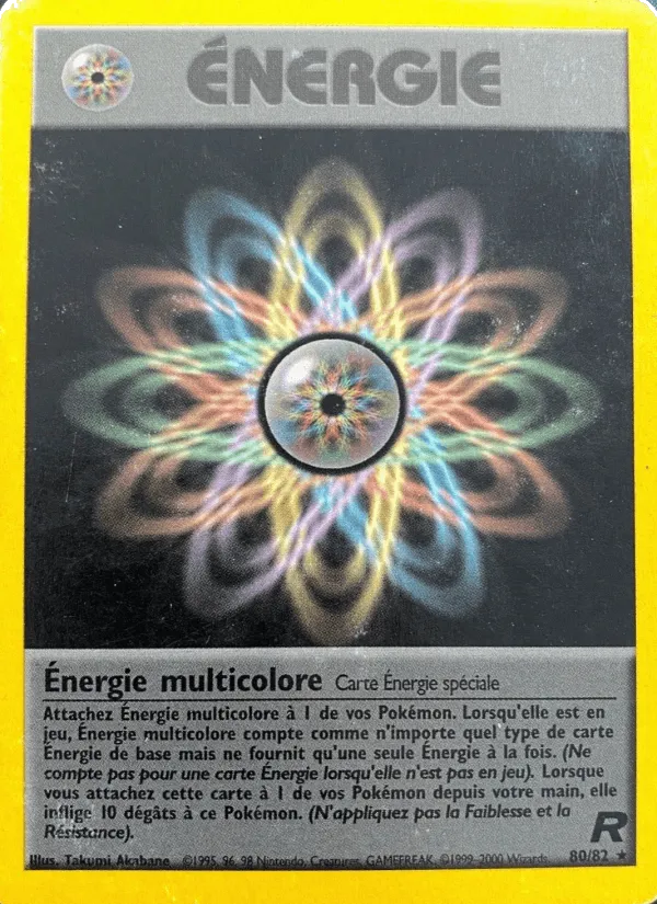 Énergie multicolore · Team Rocket 80/82