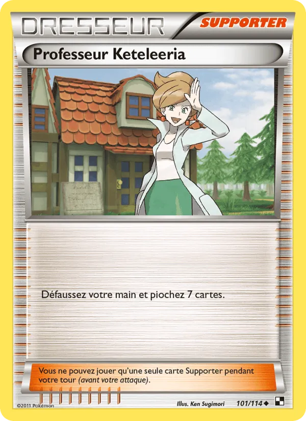 Professeur Keteleeria · Noir & Blanc 101/114