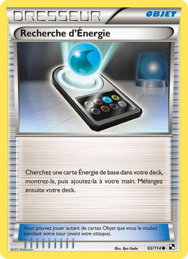 Recherche d’Énergie · Noir & Blanc 93/114
