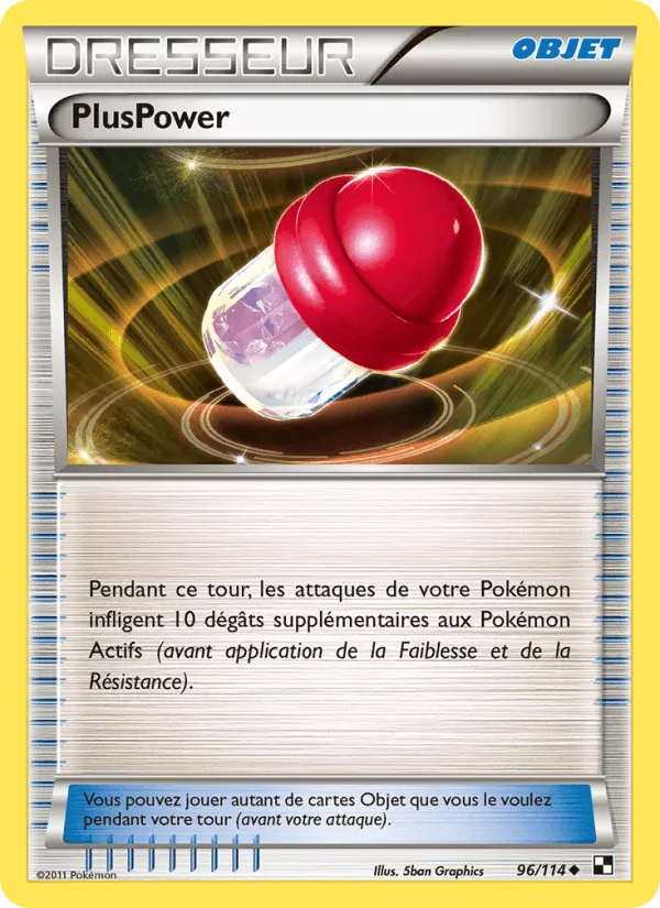 PlusPower · Noir & Blanc 96/114
