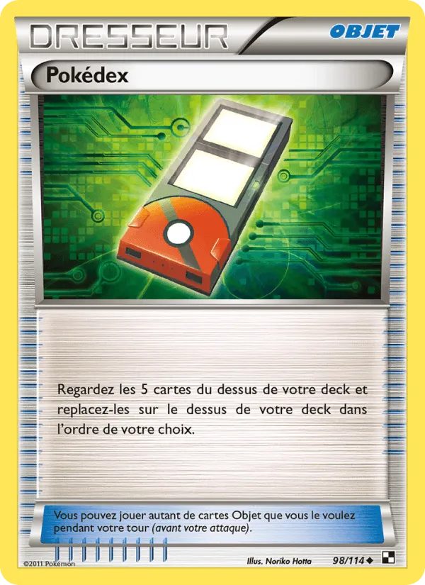Pokédex · Noir & Blanc 98/114