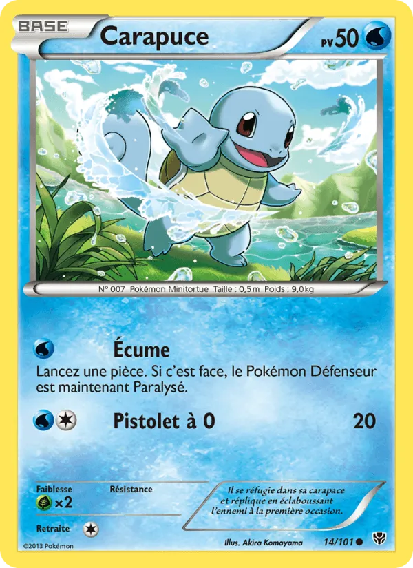 Carapuce · Explosion Plasma 14/101