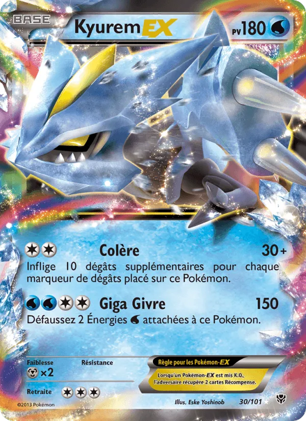 Kyurem EX · Explosion Plasma 30/101