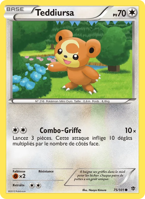 Teddiursa · Explosion Plasma 75/101
