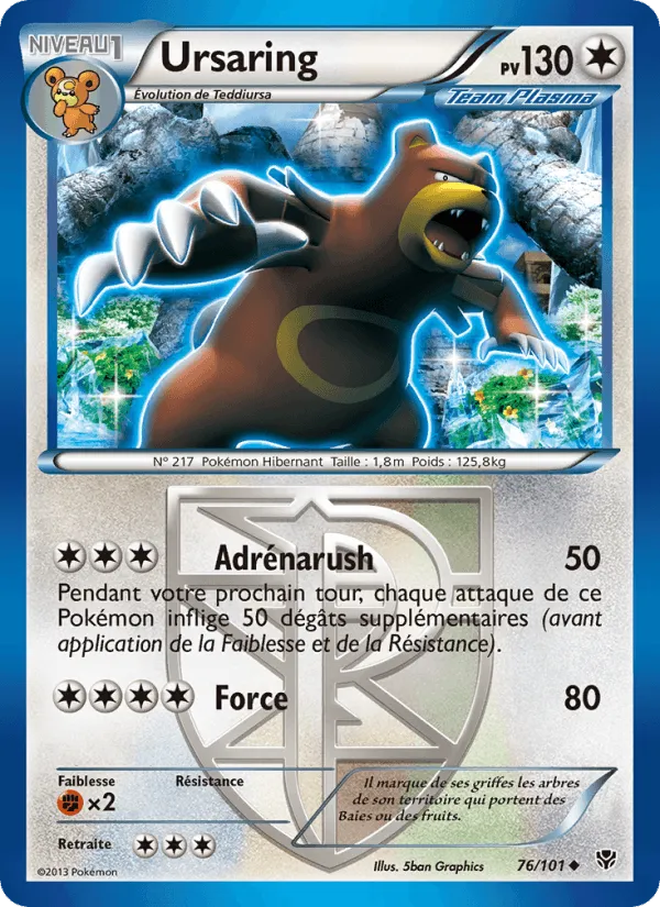 Ursaring · Explosion Plasma 76/101