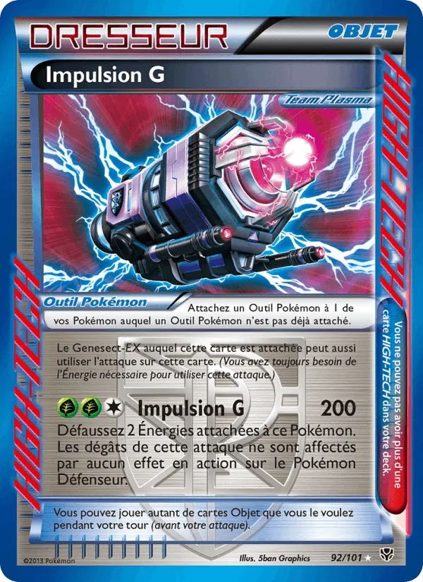 Impulsion G · Explosion Plasma 92/101