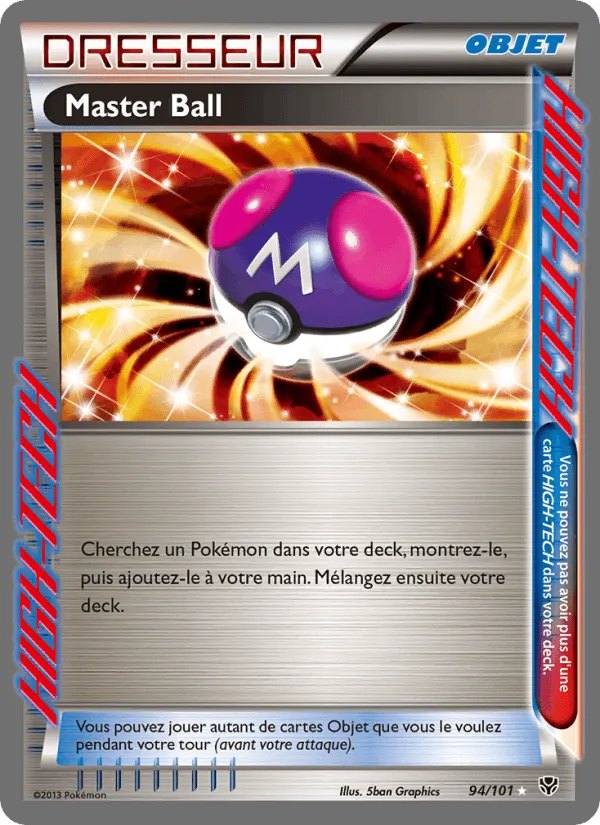 Master Ball · Explosion Plasma 94/101