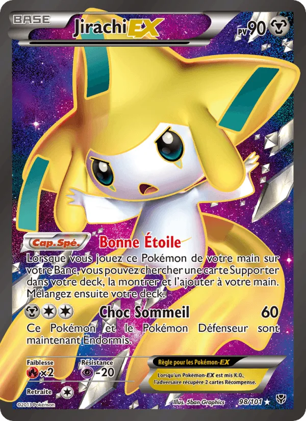 Jirachi EX · Explosion Plasma 98/101