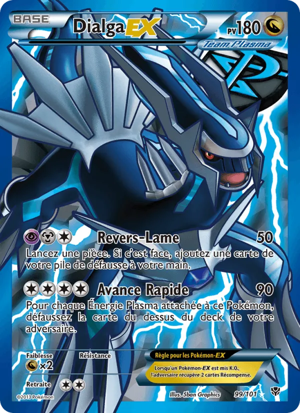 Dialga EX · Explosion Plasma 99/101