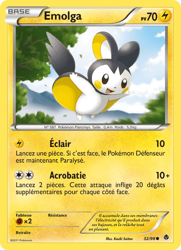 Emolga · Pouvoirs Émergents 32/98