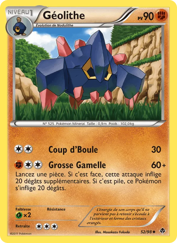 Géolithe · Pouvoirs Émergents 52/98