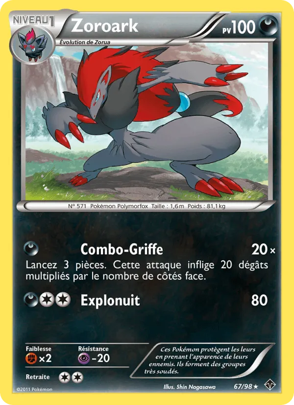 Zoroark · Pouvoirs Émergents 67/98