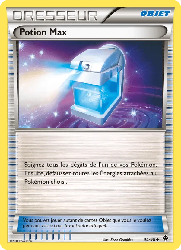Potion Max · Pouvoirs Émergents 94/98