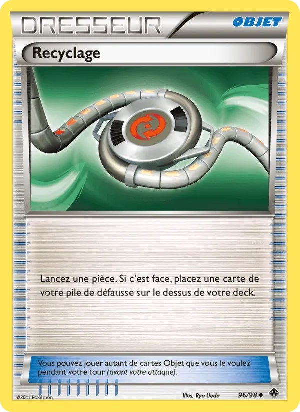 Recyclage · Pouvoirs Émergents 96/98