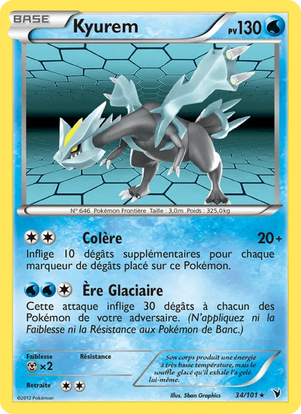 Kyurem · Nobles Victoires 34/101