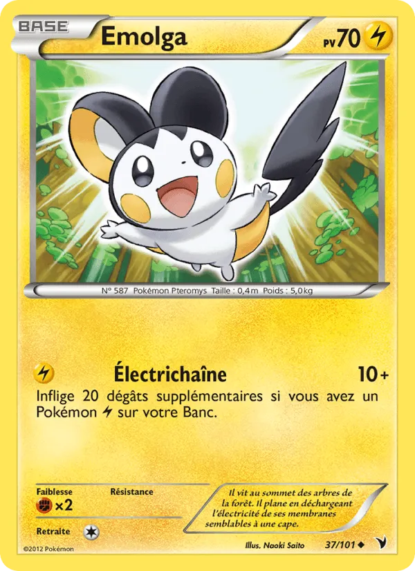 Emolga · Nobles Victoires 37/101