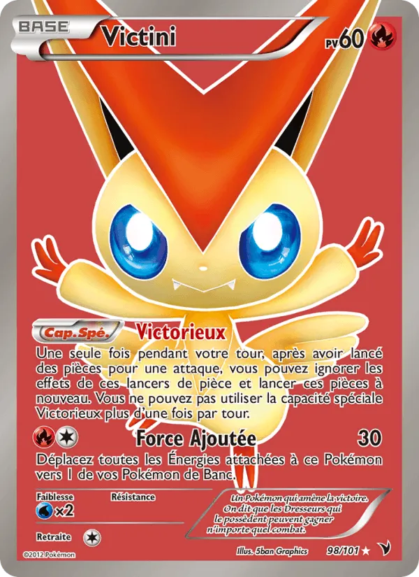 Victini · Nobles Victoires 98/101
