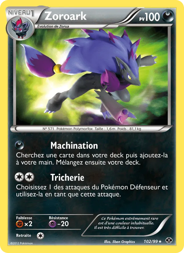 Zoroark · Destinées Futures 102/99
