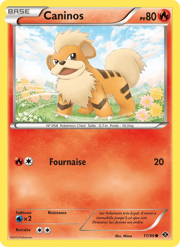 Caninos · Destinées Futures 11/99