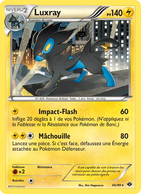 Luxray · Destinées Futures 46/99