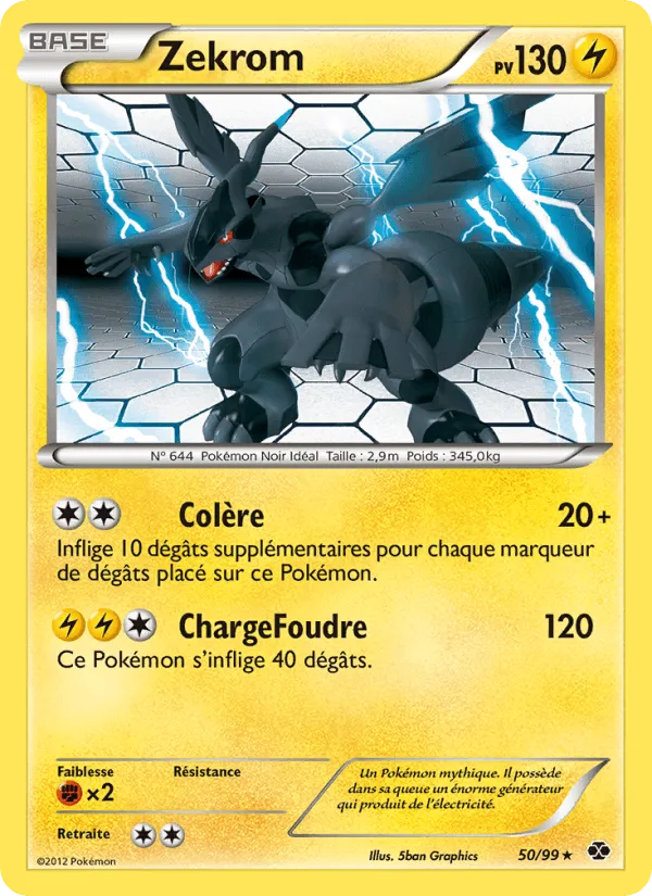 Zekrom · Destinées Futures 50/99