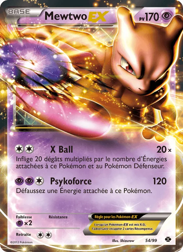 Mewtwo-EX · Destinées Futures 54/99