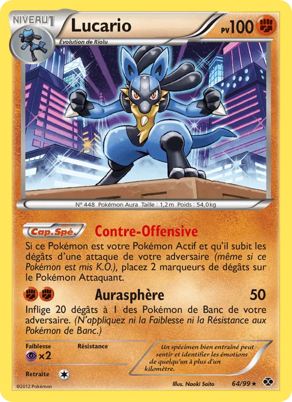 Lucario · Destinées Futures 64/99