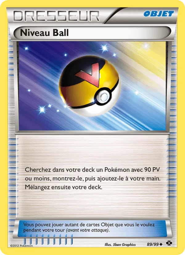 Niveau Ball · Destinées Futures 89/99