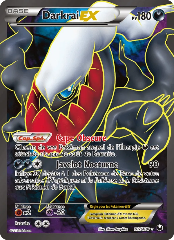 Darkrai-EX · Explorateurs Obscurs 107/108