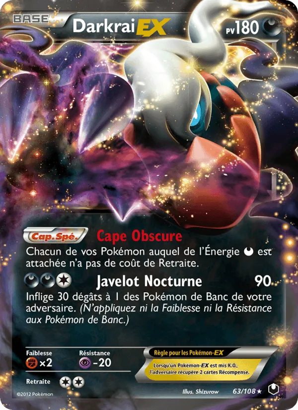 Darkrai-EX · Explorateurs Obscurs 63/108