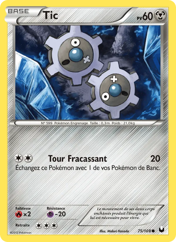 Tic · Explorateurs Obscurs 75/108