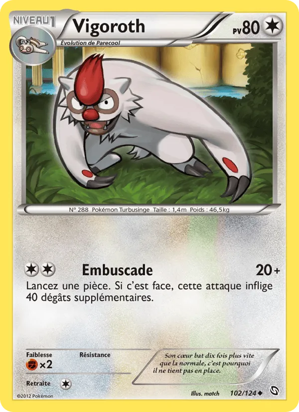Vigoroth · Dragons Éxaltés 102/124