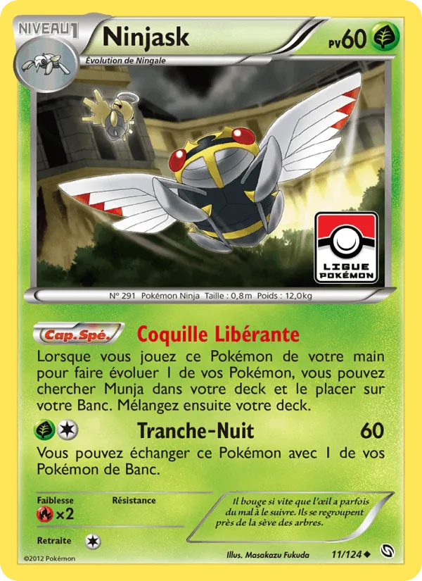 Ninjask · Dragons Éxaltés 11/124