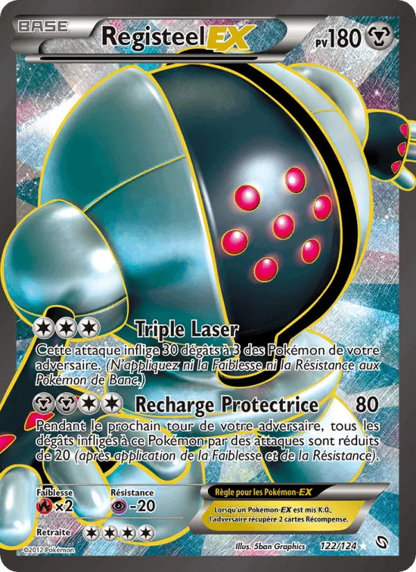 Registeel-EX · Dragons Éxaltés 122/124