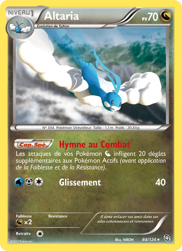 Altaria · Dragons Éxaltés 84/124