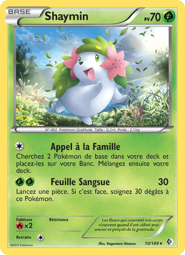 Shaymin · Frontières Franchies 10/149