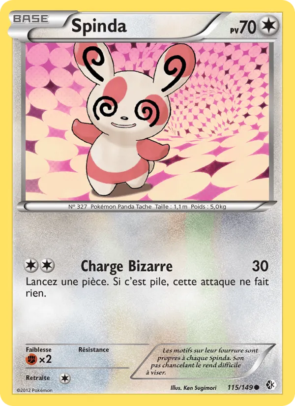 Spinda · Frontières Franchies 115/149
