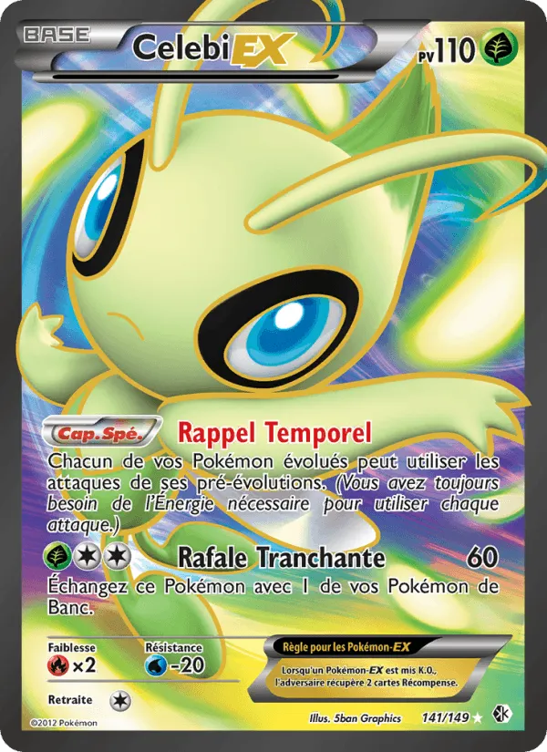 Celebi-EX · Frontières Franchies 141/149