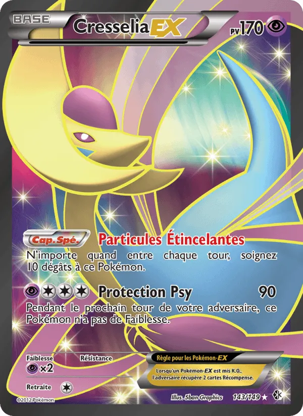 Cresselia-EX · Frontières Franchies 143/149