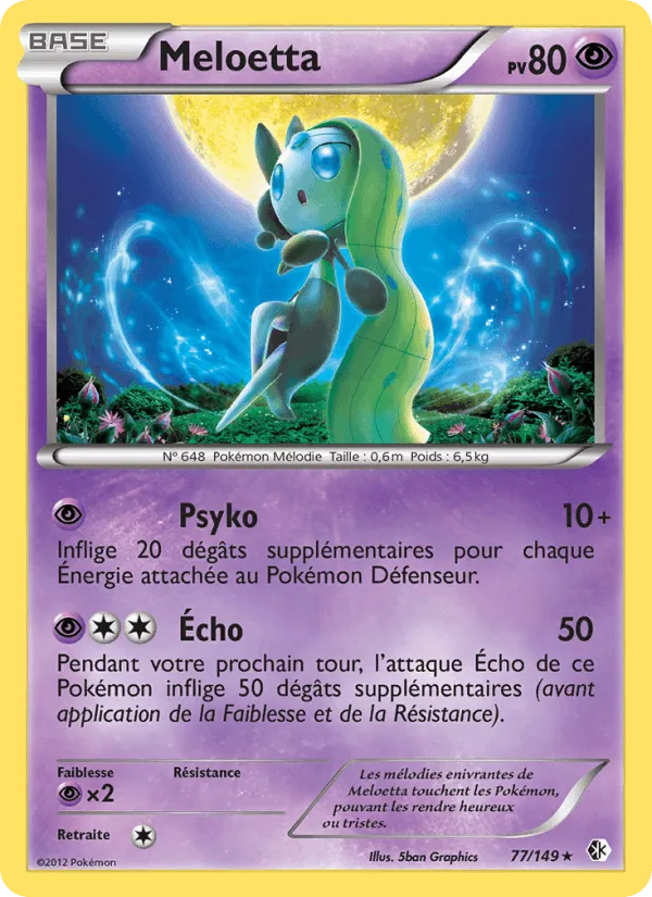 Meloetta · Frontières Franchies 77/149