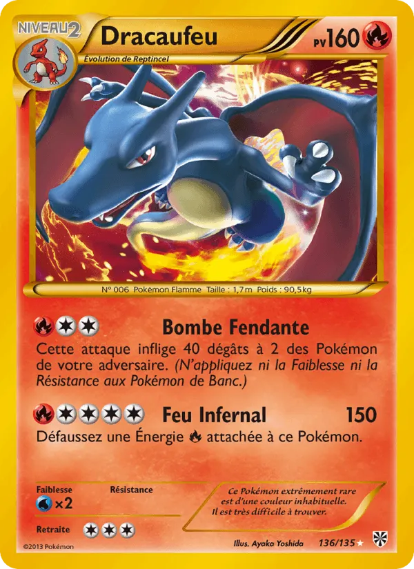 Dracaufeu · Tempète Plasma 136/135