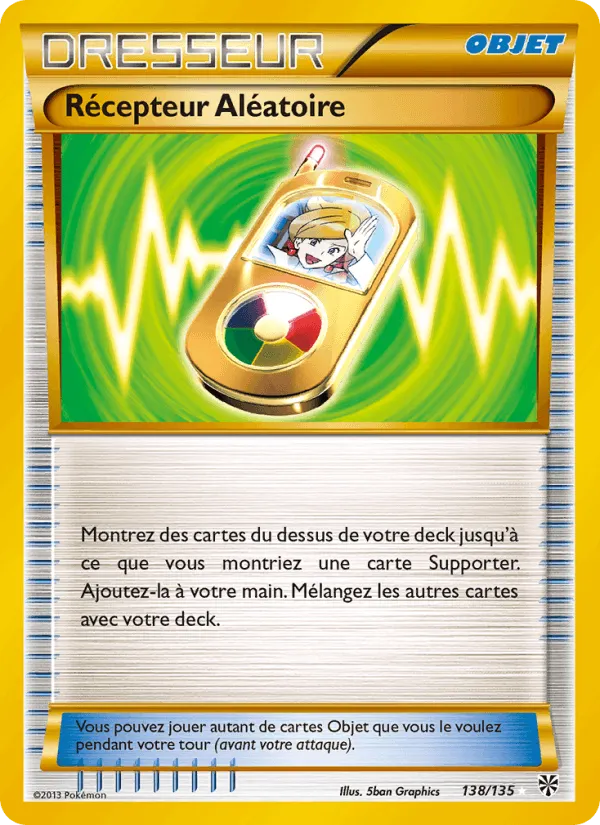 Récepteur Aléatoire · Tempète Plasma 138/135
