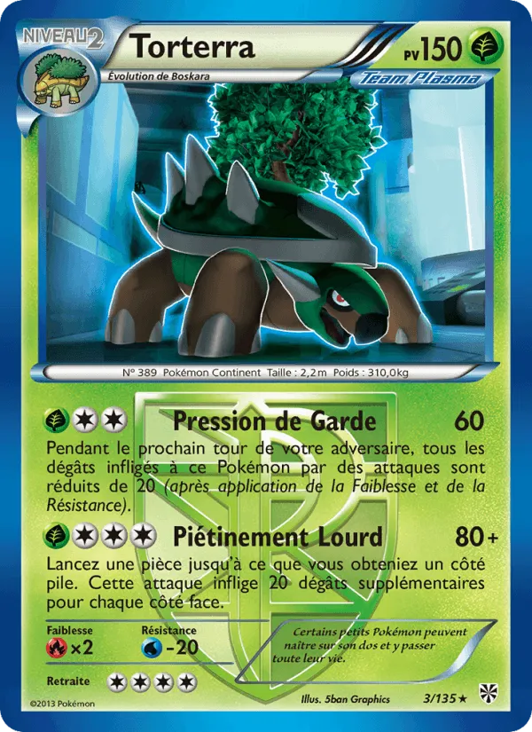 Torterra · Tempète Plasma 3/135
