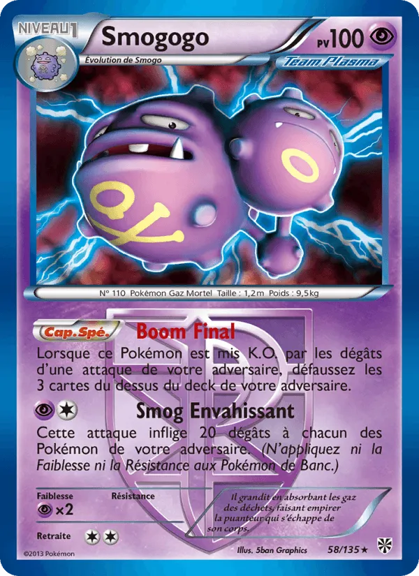 Smogogo · Tempète Plasma 58/135