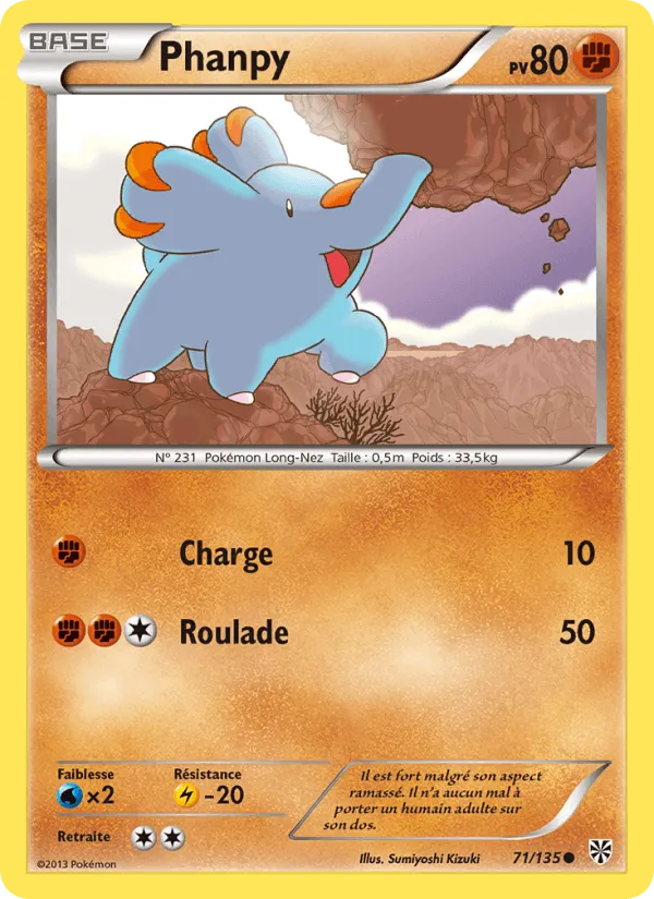 Phanpy · Tempète Plasma 71/135
